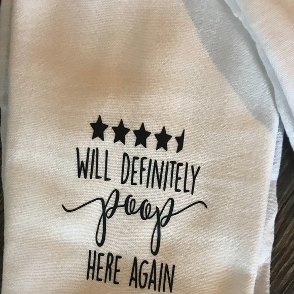 Bathroom Flour Sack Towels - Picture 2 of 3